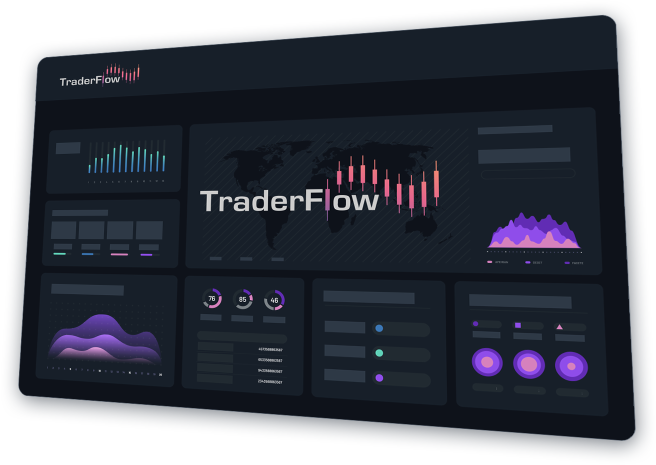 TraderFlow dashboard preview
